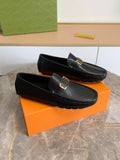 Men's Textured Ornament Loafers
