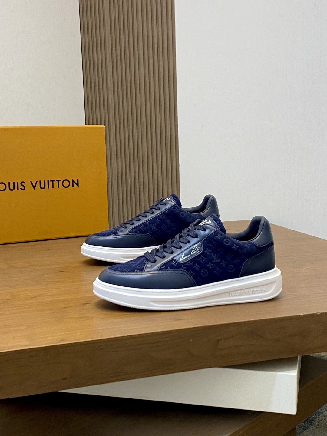 Louis Vuitton Monogram Low-Top Sneakers - Tonal Monogram-Patterned Upper